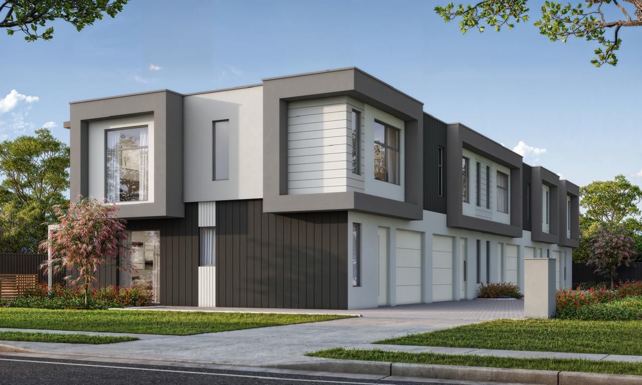 Artist impression of new townhouses in Christie Downs.